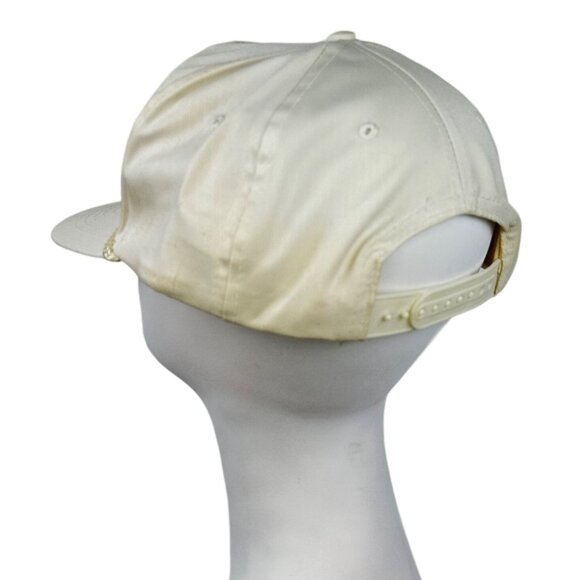 Vintage John Andretti Snapback Baseball Hat Cap Fan Club OSFA Embroidered White - Picture 14 of 16